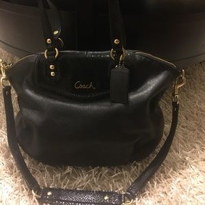 Coach Satchel With Strap Extender